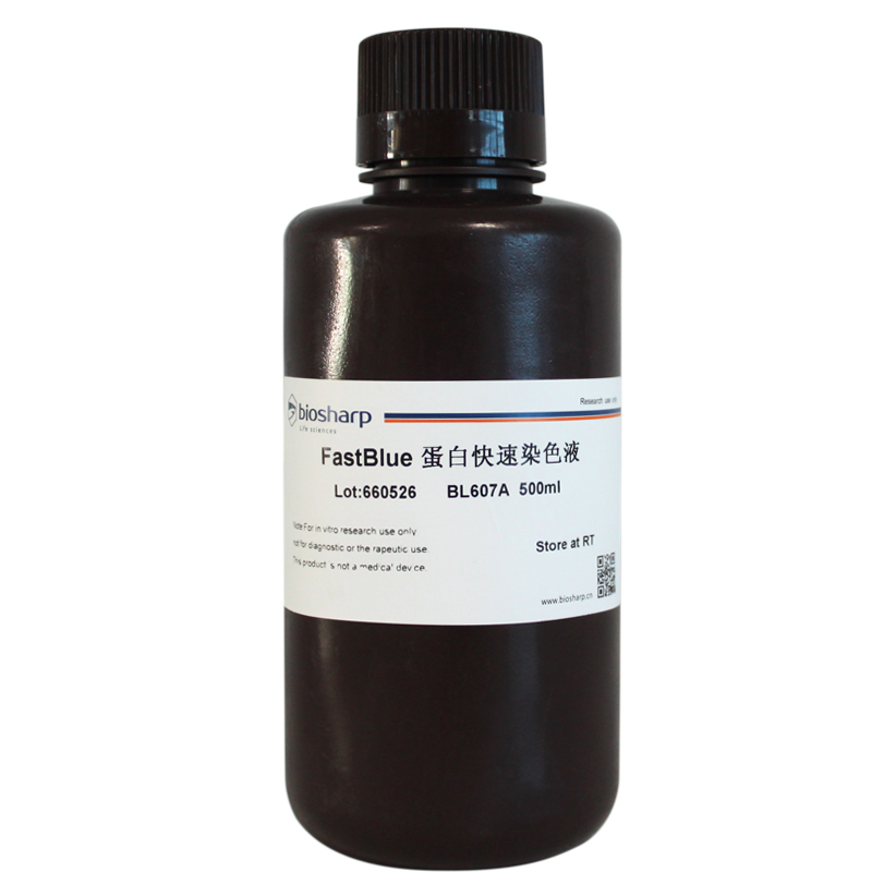 FastBlue蛋白快速染色液 biosharp实验室专用